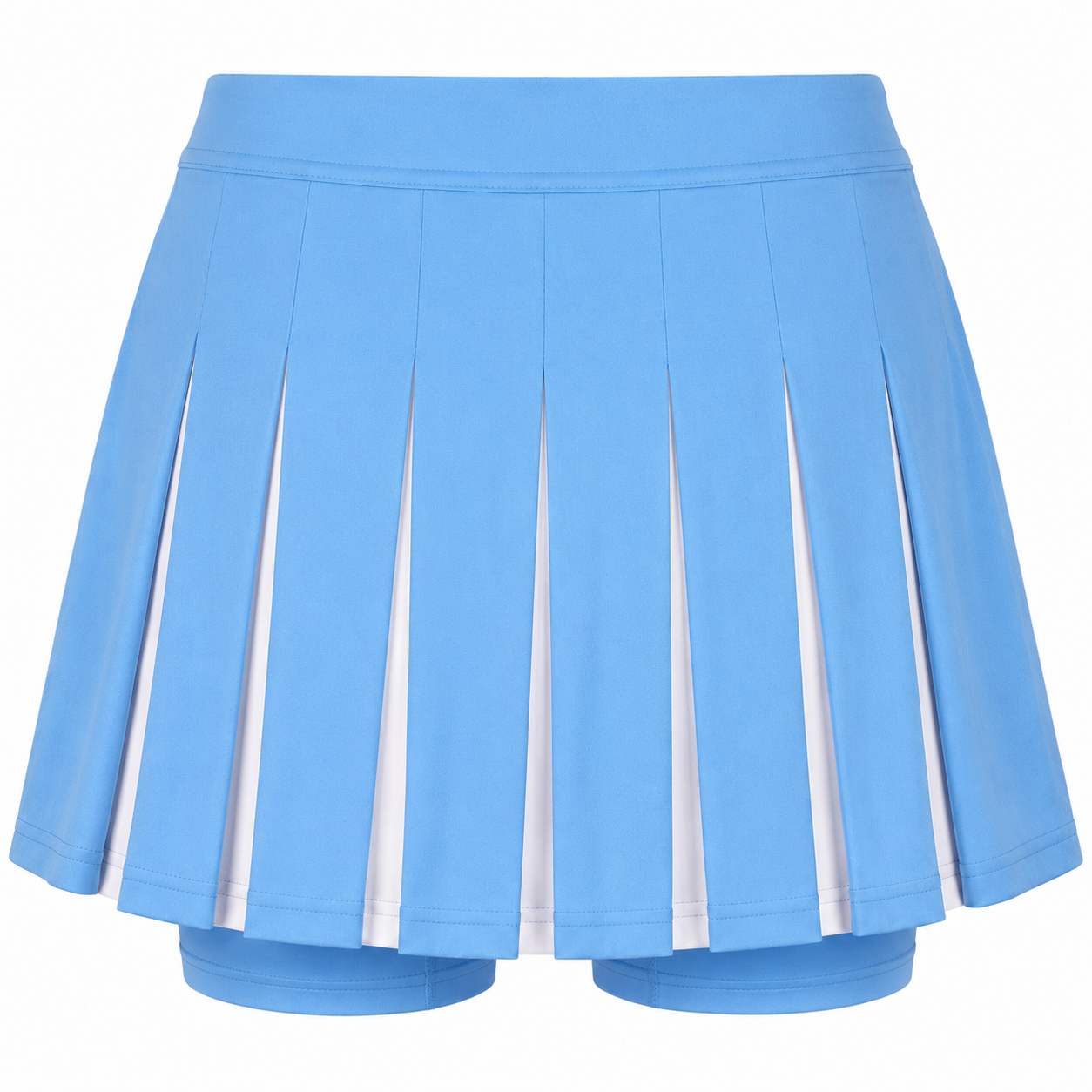 Custom field hockey kilt knife pleat design with built-in compression liner manufactured by PCG Sportswear