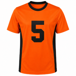 Custom boys flag football game jersey crew neck with sublimated team design manufactured by PCG Sportswear