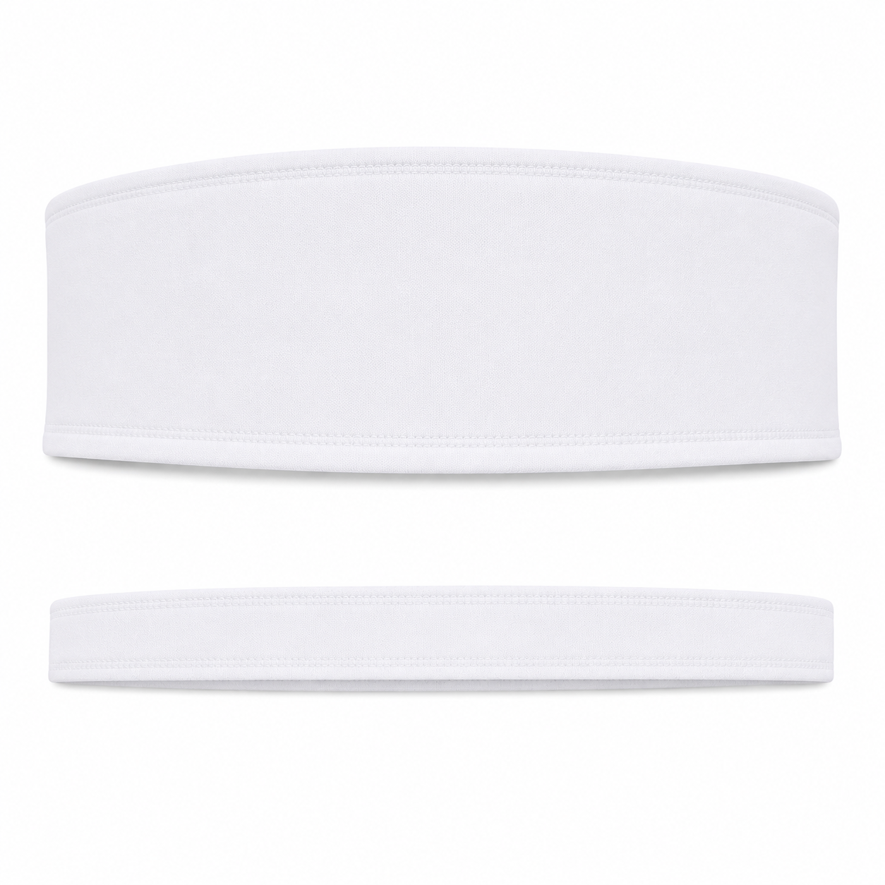 Custom moisture-wicking wide and thin athletic headbands with team colors manufactured by PCG Sportswear