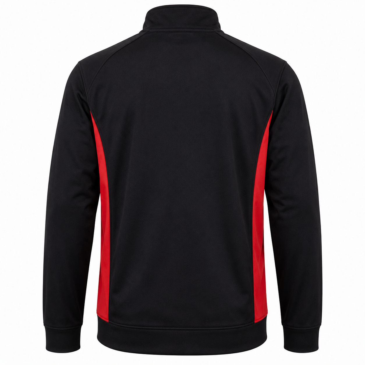 Custom hockey warm-up full-zip track jacket with sublimated team design manufactured by PCG Sportswear