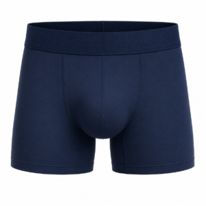 Custom men's athletic trunk underwear with performance moisture-wicking fabric manufactured by PCG Sportswear