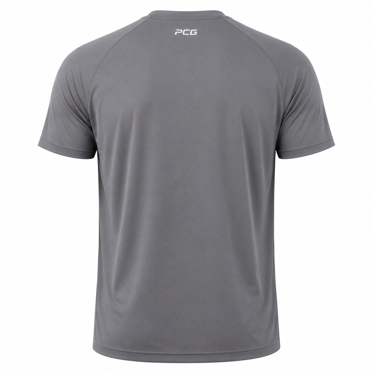 Custom men's performance athletic training t-shirt with moisture-wicking fabric manufactured by PCG Sportswear