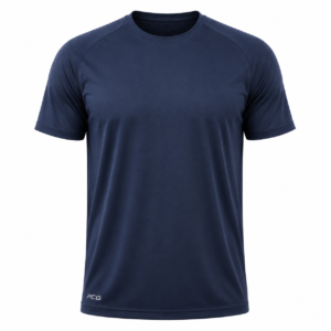 Performance training t-shirt manufactured by PCG Sportswear for schools, colleges, universities, sports clubs, academies, athletic departments, and fitness programs