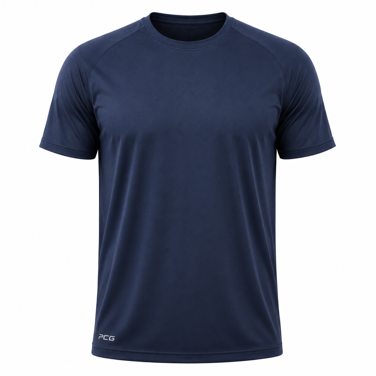 Performance training t-shirt manufactured by PCG Sportswear for schools, colleges, universities, sports clubs, academies, athletic departments, and fitness programs
