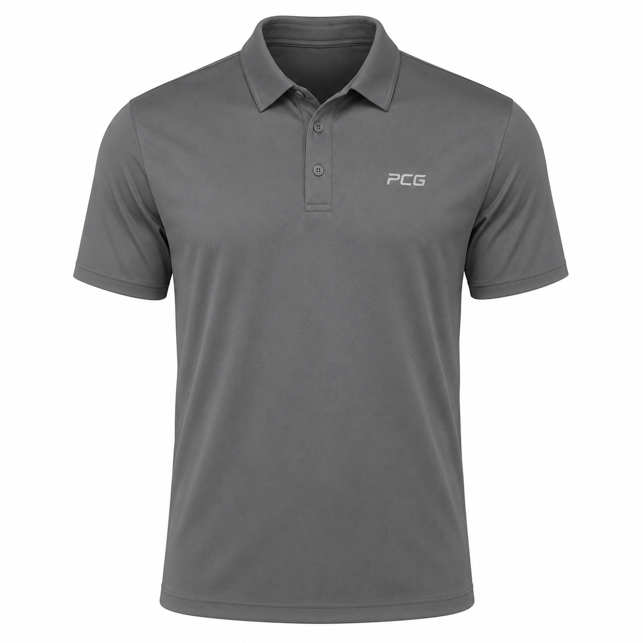 Custom athletic polo shirt for coaching staff and team apparel manufactured by PCG Sportswear
