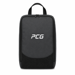 Custom athletic shoe and cleat carry bag with ventilation mesh manufactured by PCG Sportswear