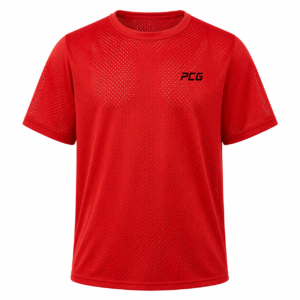Custom lacrosse shooter shirt practice pinnie with sleeves and team number manufactured by PCG Sportswear
