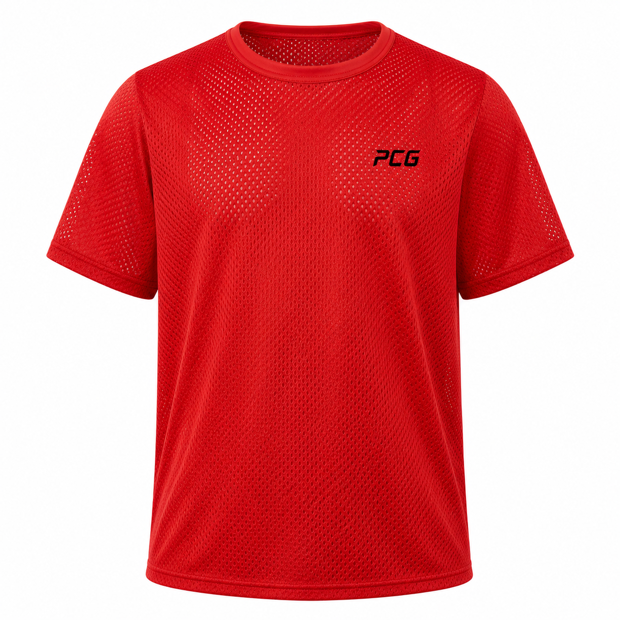 Custom lacrosse shooter shirt practice pinnie with sleeves and team number manufactured by PCG Sportswear
