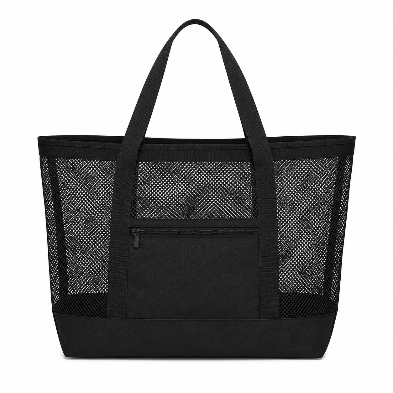 Custom mesh and canvas athletic tote bag with team branding manufactured by PCG Sportswear