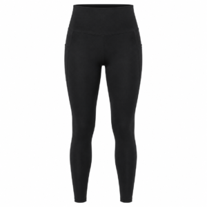 Image Alt Text Custom women's full-length high-waist athletic leggings with team color customization manufactured by PCG Sportswear